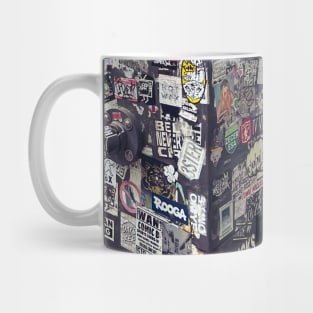 NYC Street Sticker Art Mug